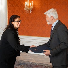 Nová mimořádná a zplnomocněná velvyslankyně Dominikánské republiky, Pražský hrad, 17.2.2025, foto: Tomáš Fongus