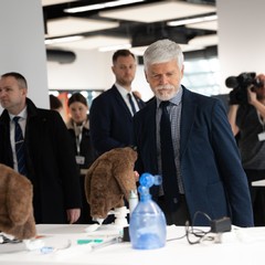 Návštěva prezidenta republiky a paní Evy Pavlové v Jihomoravském kraji, Brno, 25.2.2025, foto: Tomáš Fongus