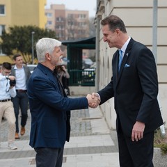 Návštěva prezidenta republiky a paní Evy Pavlové v Jihomoravském kraji, Hodonín, 26.2.2025, foto: Tomáš Fongus
