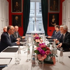 Bilaterální jednání s předsedou CDU, Mnichovská bezpečnostní konference, Mnichov, 14.2.2025, foto: Tomáš Fongus