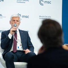 Panelová diskuze, Mnichovská bezpečnostní konference, Mnichov, 15.2.2025, foto: Tomáš Fongus