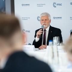 Panelová diskuze GLOBSEC, Mnichovská bezpečnostní konference, Mnichov, 15.2.2025, foto: Tomáš Fongus