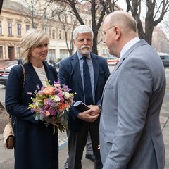 Návštěva prezidenta republiky a paní Evy Pavlové v Jihomoravském kraji, Brno, 25.2.2025, foto: Tomáš Fongus