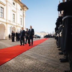 Prezident republiky hostil historicky první prezidentský summit Slavkovského formátu 