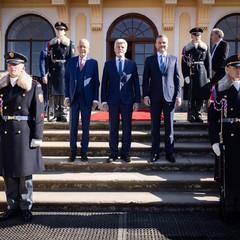 Prezident republiky hostil historicky první prezidentský summit Slavkovského formátu 