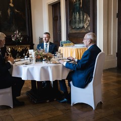 Prezident republiky hostil historicky první prezidentský summit Slavkovského formátu 