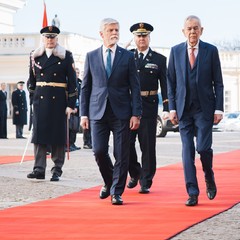 Prezident republiky hostil historicky první prezidentský summit Slavkovského formátu 