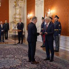 Prezident republiky jmenoval nového předsedu Akademie věd, Pražský hrad, 13.3.2025, foto: Zuzana Bönisch