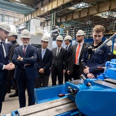 Návštěva podniku Doosan Škoda Power a.s., Plzeň, 25.3.2025, foto: Zuzana Bönisch