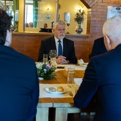 Pracovní oběd s řediteli nemocnic, Mirošov, 26.3.2025, foto: Zuzana Bönisch
