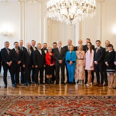 Přijetí vítězů soutěže Vesnice roku 2024, Pražský hrad, 4.3.2025, foto: Tomáš Fongus