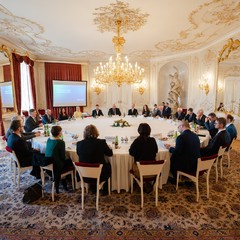 Kulatý stůl s odborníky k nerovnostem ve vzdělávání, Pražský hrad, 6.3.2025, foto: Tomáš Fongus