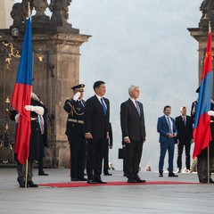 Oficiální návštěva prezidenta Mongolské republiky, Pražský hrad, 10.3.2025, foto: Tomáš Fongus