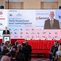 Konference Naše bezpečnost není samozřejmost, Míčovna Pražského hradu, 18.3.2025, foto: Tomáš Fongus