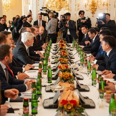 Oficiální návštěva prezidenta Mongolské republiky, Pražský hrad, 10.3.2025, foto: Tomáš Fongus