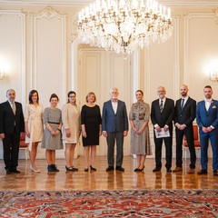 Přijetí finalistů ankety Zlatý Ámos, Pražský hrad, 27.3.2025, foto: Tomáš Fongus