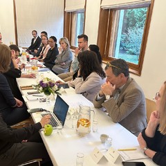 Kulatý stůl k bezpečnosti dětí na sociálních sítích, Rezidence v Královské zahradě, Pražský hrad, 24.3.2025, foto: archiv KMPR