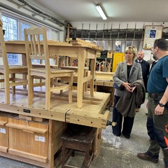 Návštěva Plzeňského kraje, Střední škola Oselce, Oselce, 26.3.2025, foto: KMPR
