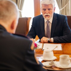 Přijetí generálního ředitele HZS ČR, Pražský hrad, 15.4.2025, foto: Tomáš Fongus