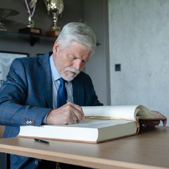 Návštěva prezidenta republiky a paní Evy Pavlové v Královéhradeckém kraji, Hradec Králové, 23.4.2025, foto: Tomáš Fongus