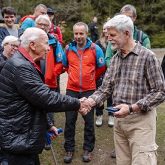 Návštěva prezidenta republiky a paní Evy Pavlové v Královéhradeckém kraji, Krkonošský národní park, 23.4.2025, foto: Tomáš Fongus