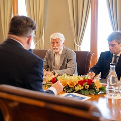 Přijetí ministra školství a rektora Západočeské univerzity, Pražský hrad, 30.4.2025, foto: Tomáš Fongus
