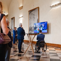 Slavnostní podpis přihlášky na XXV. zimní olympijské hry, Míčovna Pražského hradu, 1.4.2025, foto: Tomáš Fongus