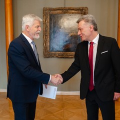 Přijetí ministra spravedlnosti, Pražský hrad, 1.4.2025, foto: Tomáš Fongus