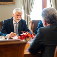 Přijetí ministra spravedlnosti, Pražský hrad, 1.4.2025, foto: Tomáš Fongus