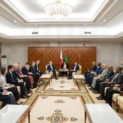 Setkání s prezidentem Mauritánské islámské republiky, prezidentský palác, 7.4.2025, foto: Tomáš Fongus