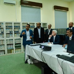 Národní knihovna, Nuakšott, 7.4.2025, foto: Tomáš Fongus