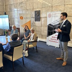 Soutěž ve vrstevnické mediaci, Právnická fakulta UK, Praha, 26.4.2025, foto: archiv KMPR