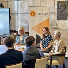 Soutěž ve vrstevnické mediaci, Právnická fakulta UK, Praha, 26.4.2025, foto: archiv KMPR