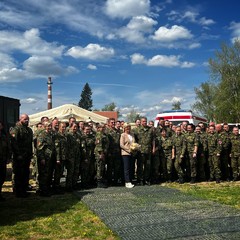Návštěva Královéhradeckého kraje, Agentura vojenského zdravotnictví AČR, Hradec Králové, 23.4.2025, foto: AČR