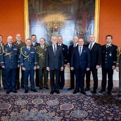Jmenování generálů, Pražský hrad, 8.5.2025, foto: Zuzana Bönisch