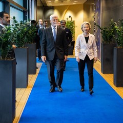 Jednání s předsedkyní Evropské komise Ursulou von der Leyen, Brusel, 20.5.2025, foto: Zuzana Bönisch
