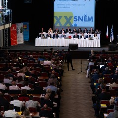 XX. sněm Svazu měst a obcí České republiky, Plzeň, 29.5.2025, foto: Zuzana Bönisch