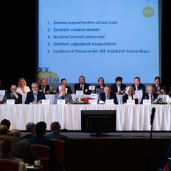 XX. sněm Svazu měst a obcí České republiky, Plzeň, 29.5.2025, foto: Zuzana Bönisch