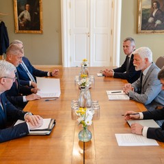 Přijetí předsedy hnutí ANO, Pražský hrad, 15.5.2025, foto: Tomáš Fongus