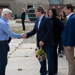 Návštěva Moravskoslezského kraje, Green Future, Dvorce, 27.5.2025, foto: Tomáš Fongus