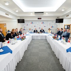 Návštěva Moravskoslezského kraje, Krajský úřad Moravskoslezského kraje, Ostrava, 26.5.2025, foto: Tomáš Fongus