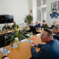 Návštěva Moravskoslezského kraje, 53. pluk průzkumu a elektronického boje AČR, Opava, 27.5.2025, foto: Tomáš Fongus