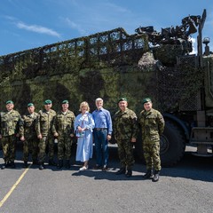 Návštěva Moravskoslezského kraje, 53. pluk průzkumu a elektronického boje AČR, Opava, 27.5.2025, foto: Tomáš Fongus