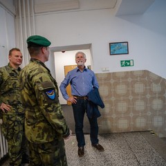 Návštěva Moravskoslezského kraje, 53. pluk průzkumu a elektronického boje, Opava, 27.5.2025, foto: Tomáš Fongus