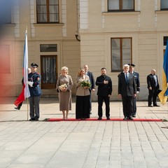 Oficiální návštěva ukrajinského prezidenta Volodymyra Zelenského, Praha, 4.5.2025, foto: Tomáš Fongus