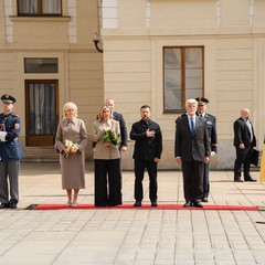 Oficiální návštěva prezidenta Ukrajiny, Pražský hrad, 4.5.2025, foto: Tomáš Fongus