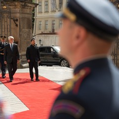 Oficiální návštěva ukrajinského prezidenta Volodymyra Zelenského, Praha, 4.5.2025, foto: Tomáš Fongus
