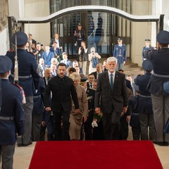 Oficiální návštěva ukrajinského prezidenta Volodymyra Zelenského, Praha, 4.5.2025, foto: Tomáš Fongus