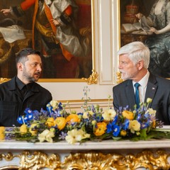 Oficiální návštěva ukrajinského prezidenta Volodymyra Zelenského, Praha, 4.5.2025, foto: Tomáš Fongus