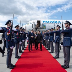 Oficiální návštěva ukrajinského prezidenta Volodymyra Zelenského, Praha, 4.5.2025, foto: Tomáš Fongus